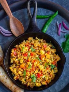 Keto Paneer bhurji 