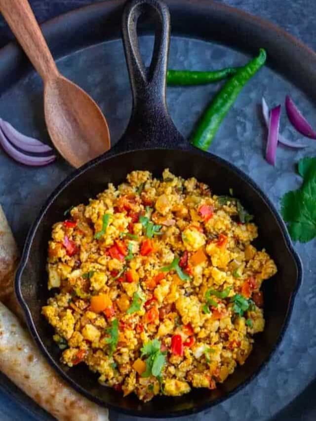 Keto Paneer bhurji